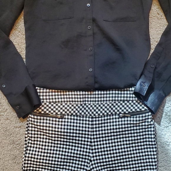 Lot X 6 Office Work Bundle Blazer Jacket Pants Button Up Shirt Blouses Tailored - Picture 4 of 13